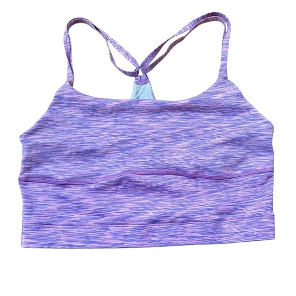 Outdoor Voices Freeform Flow Bralette Pink Purple Heather Women’s Size Medium - Picture 1 of 6